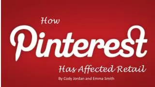 How Pinterest has affected Retail