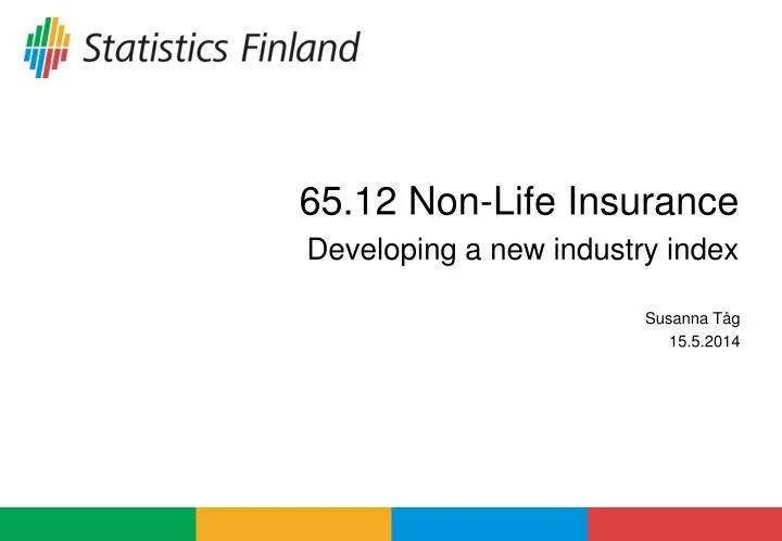 65 12 non life insurance developing a new industry index