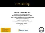 HIV Testing