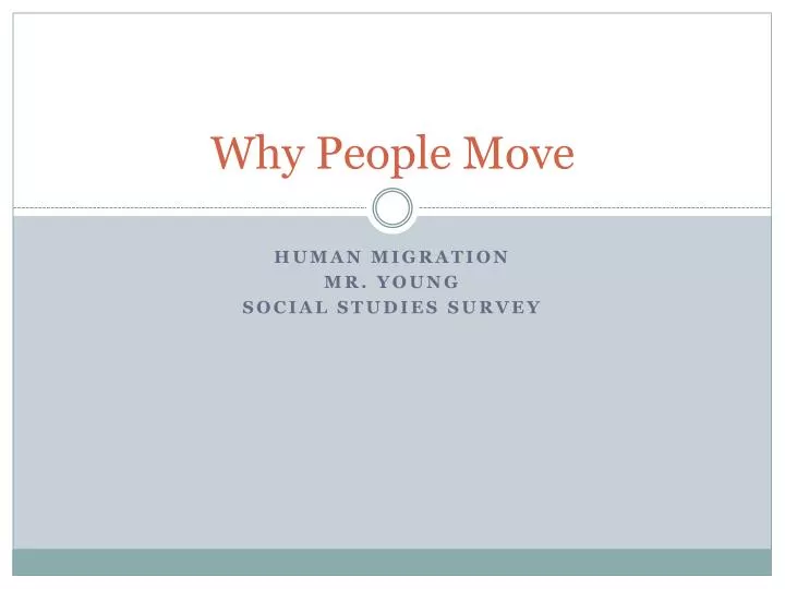 why people move