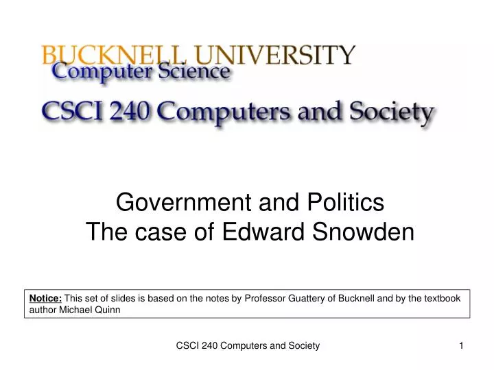 government and politics the case of edward snowden