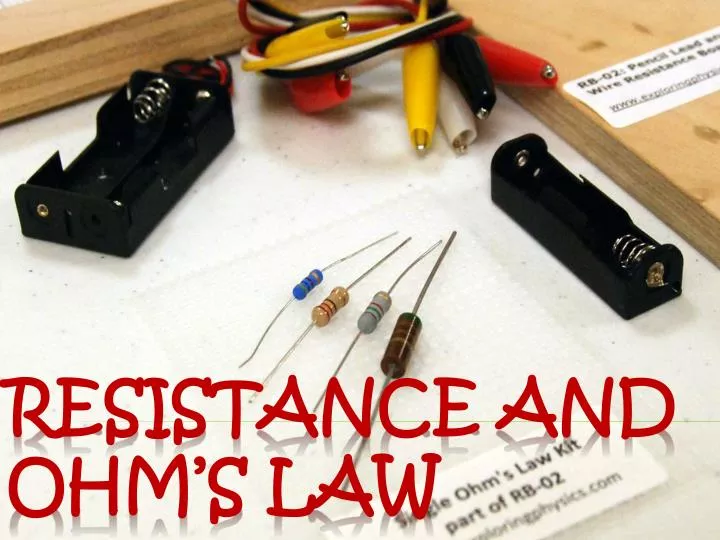 resistance and ohm s law