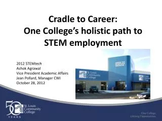 Cradle to Career: One College’s holistic path to STEM employment