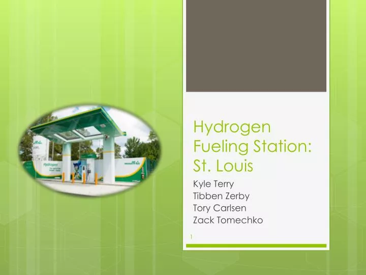 hydrogen fueling station st louis