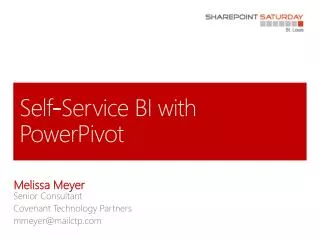 Self-Service BI with PowerPivot
