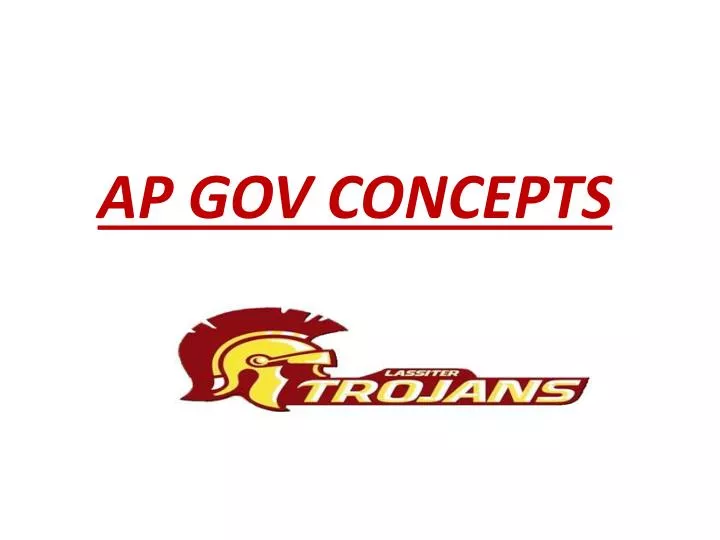 ap gov concepts