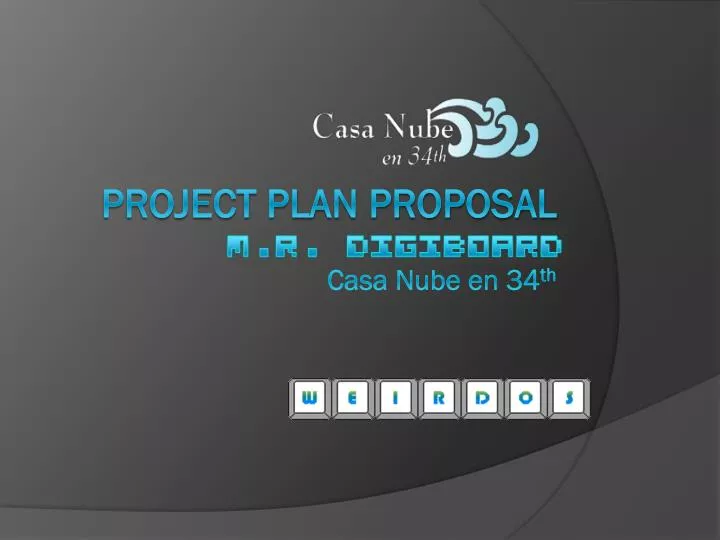 project plan proposal casa nube en 34 th
