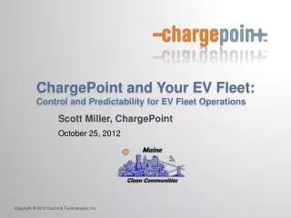 ChargePoint and Your EV Fleet: Control and Predictability for EV Fleet Operations