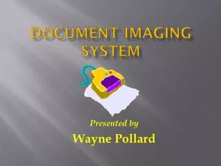 Document Imaging System