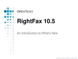 RightFax 10.5