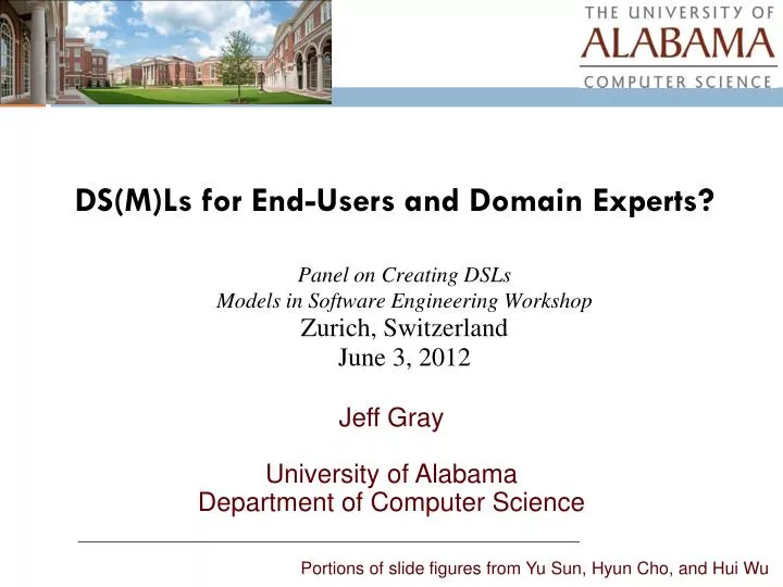 ds m ls for end users and domain experts
