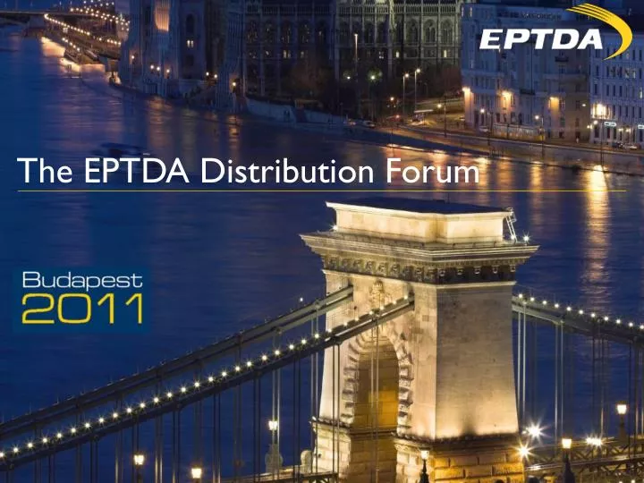 the eptda distribution forum
