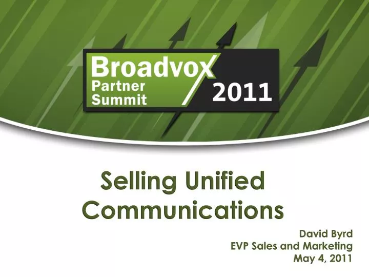 selling unified communications