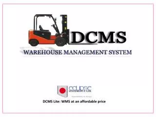 DCMS Lite: WMS at an affordable price