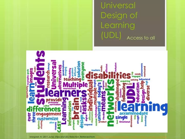 universal design of learning udl