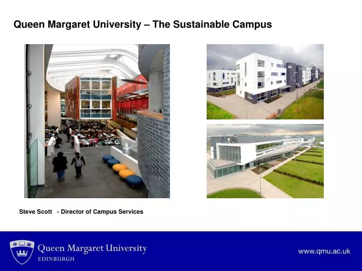 queen margaret university the sustainable campus