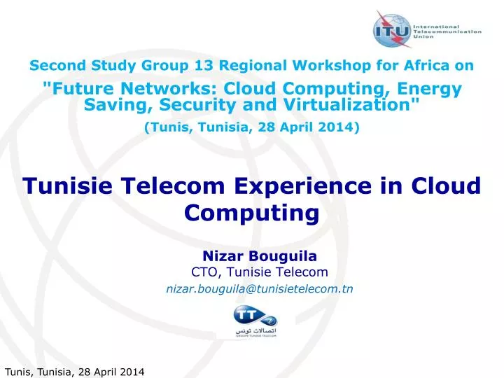 tunisie telecom experience in cloud computing