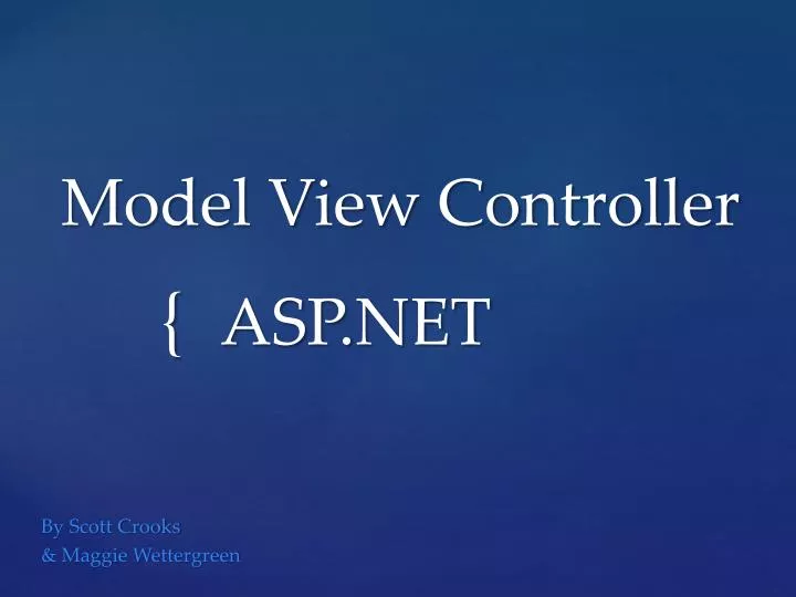 model view controller asp net