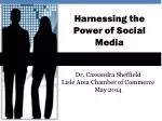 Harnessing the Power of Social Media