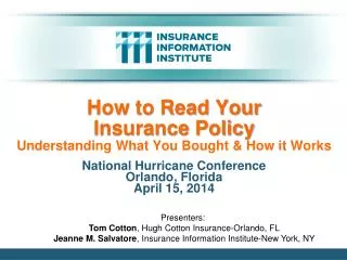 How to Read Your Insurance Policy Understanding What You Bought &amp; How it Works