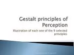 PPT - GESTALT PRINCIPLES PowerPoint Presentation, free download - ID ...