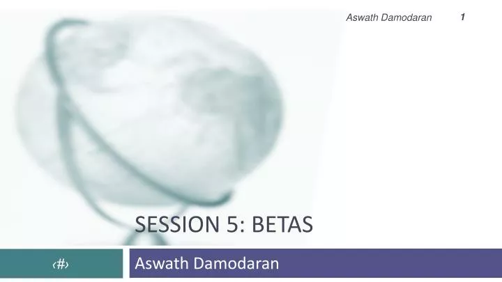 session 5 betas