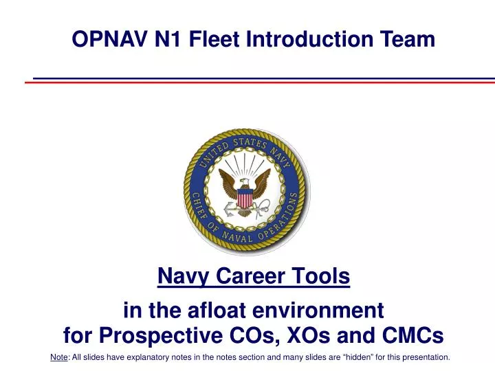 navy career tools in the afloat environment for prospective cos xos and cmcs