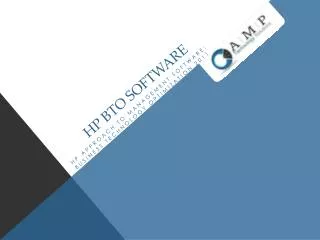 HP BTO Software