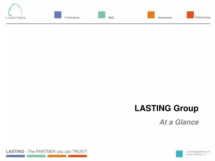 lasting group at a glance