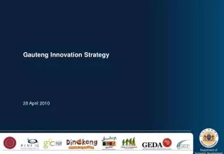 Gauteng Innovation Strategy