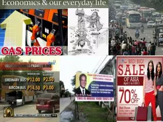 Economics &amp; our everyday life