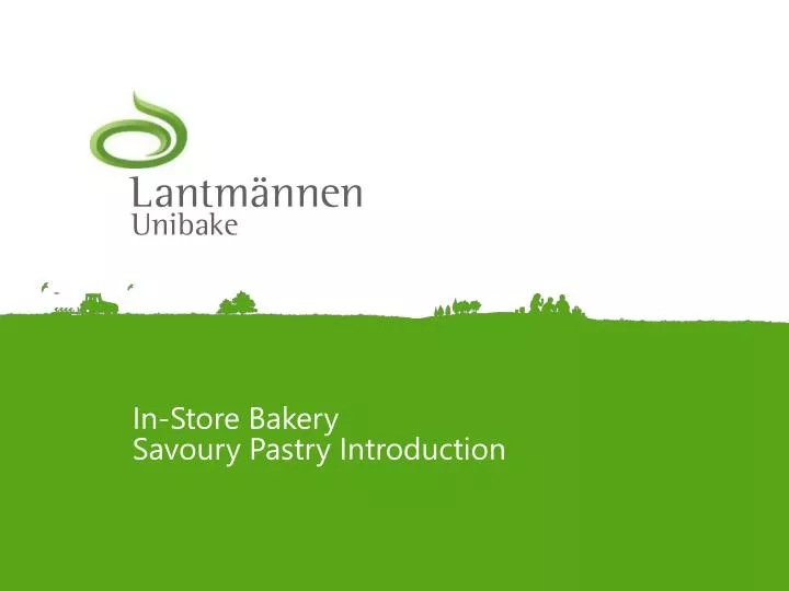 in store bakery savoury pastry introduction