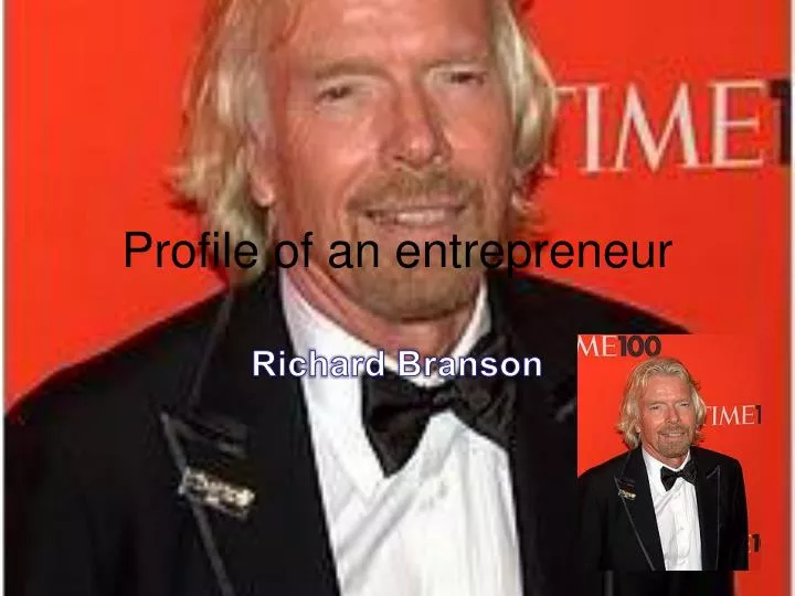 profile of an entrepreneur