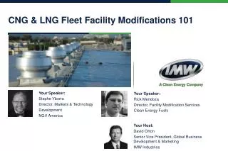 CNG &amp; LNG Fleet Facility Modifications 101