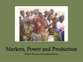markets power and production
