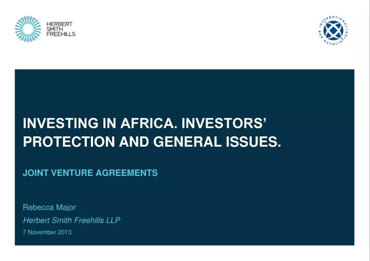 investing in africa investors protection and general issues