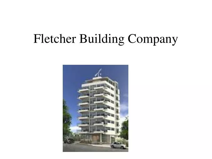 fletcher building company
