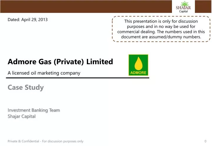 admore gas private limited a licensed oil marketing company