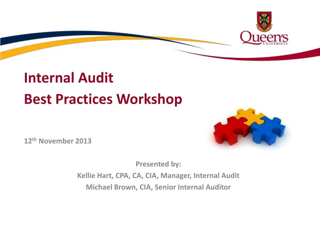 PPT - Internal Audit Best Practices Workshop PowerPoint Presentation ...