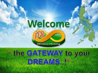 “ the GATEWAY to your DREAMS ..! ”