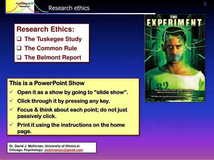research ethics