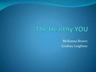 The Healthy YOU