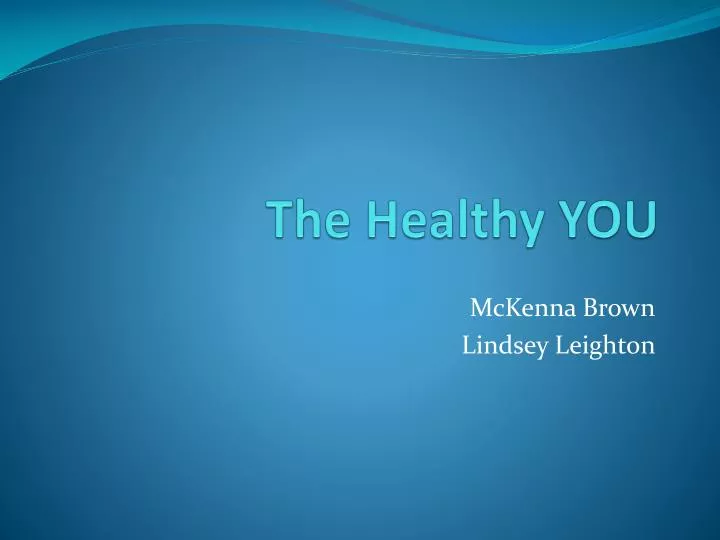 the healthy you