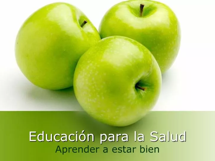 educaci n para la salud