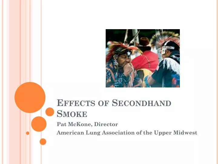 effects of secondhand smoke