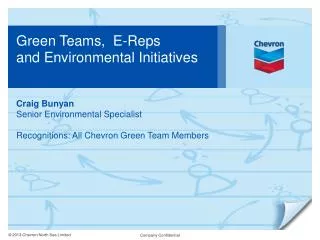 Green Teams, E-Reps and Environmental Initiatives