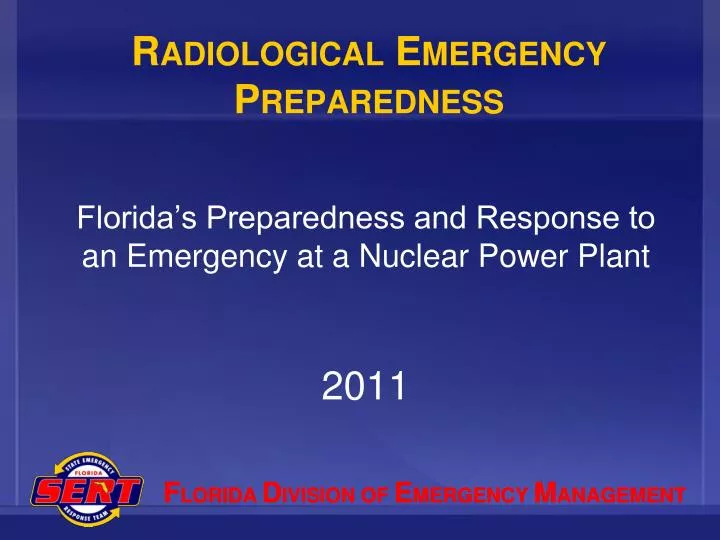 r adiological e mergency p reparedness