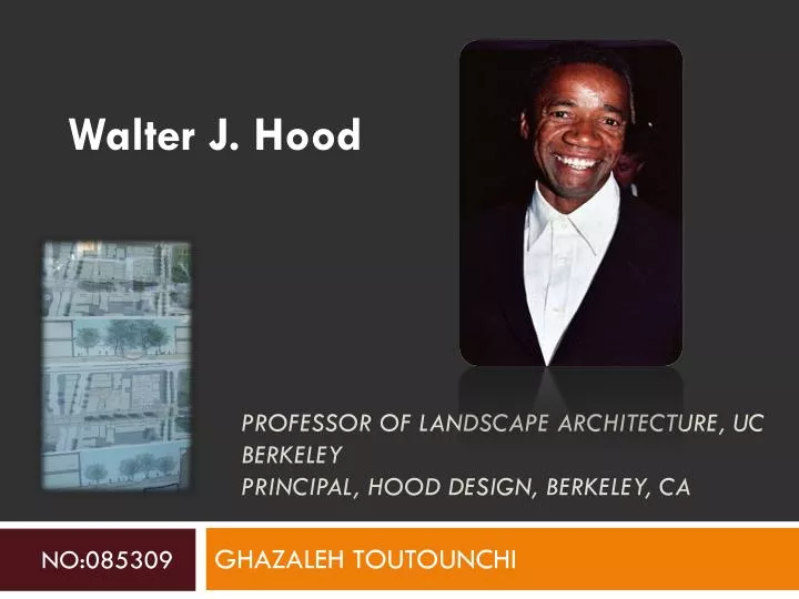 professor of landscape architecture uc berkeley principal hood design berkeley ca