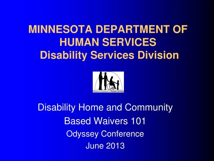 minnesota department of human services disability services division