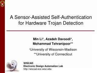 A Sensor-Assisted Self-Authentication for Hardware Trojan Detection